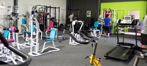 The variety of gym and exercise equipment at Exercise Physiology South in Victor Harbor